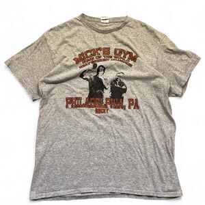 Y2K micks gym Delta-pro-weight Men's Grey T-shirt